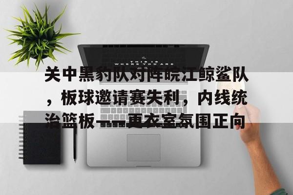 关中黑豹队对阵皖江鲸鲨队，板球邀请赛失利，内线统治篮板——更衣室氛围正向的简单介绍